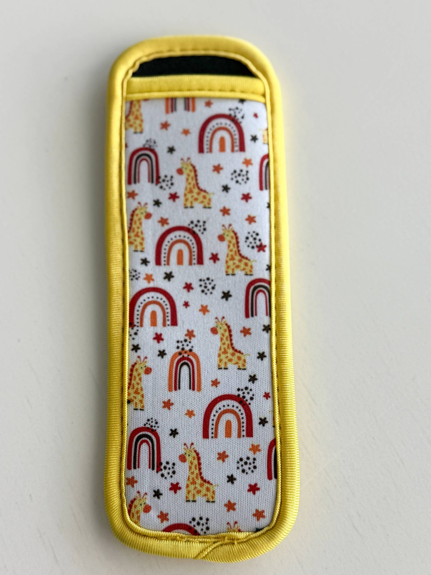 Neoprene Popsicle Holder "Giraffe"