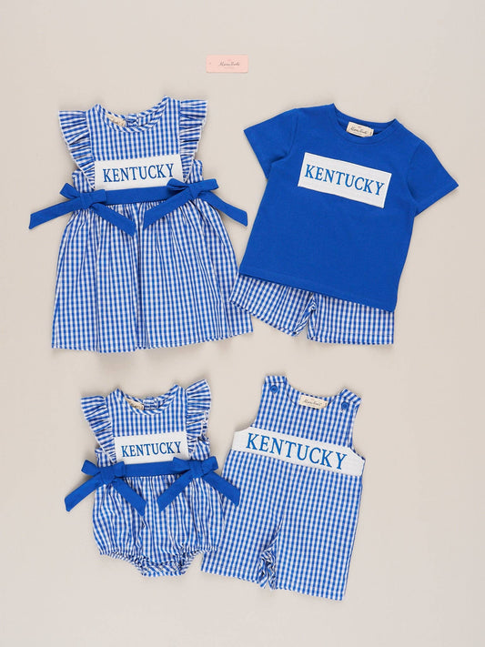 Kentucky Smocked Gingham Johnny