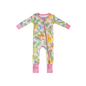 Baby Bamboo Pajamas w/ DreamCuffs® - Pink Safari