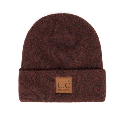 CC Beanie Heather Knit Basic - ADULT