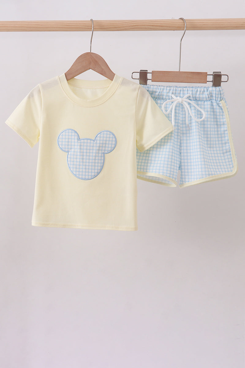 Yellow Character Applique Set