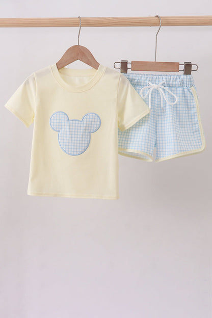 Yellow Character Applique Set