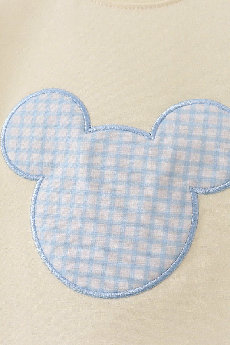 Yellow Character Applique Set