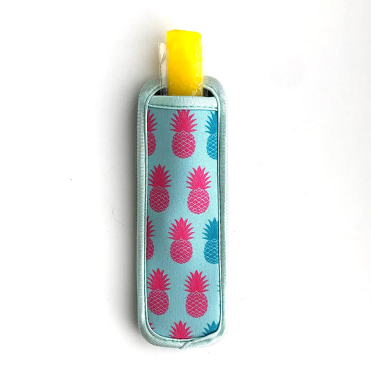 Neoprene Popsicle Holder Pineapple Freezie Koozie