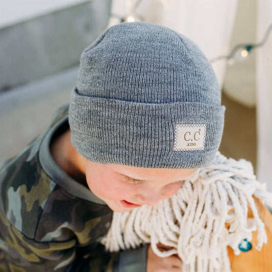 CC Kids Classic Ribbed Beanie