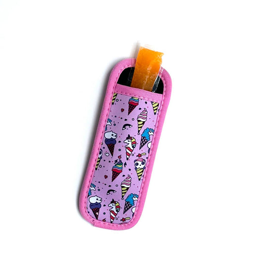 Neoprene Popsicle Holder Ice Cream Cones Freezie Koozie