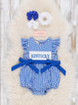 Kentucky Smocked Gingham Bubble