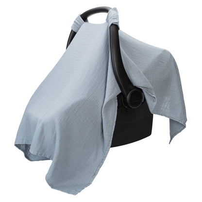 Baby Car Seat Cover, Large Car Seat Canopy by Comfy Cubs