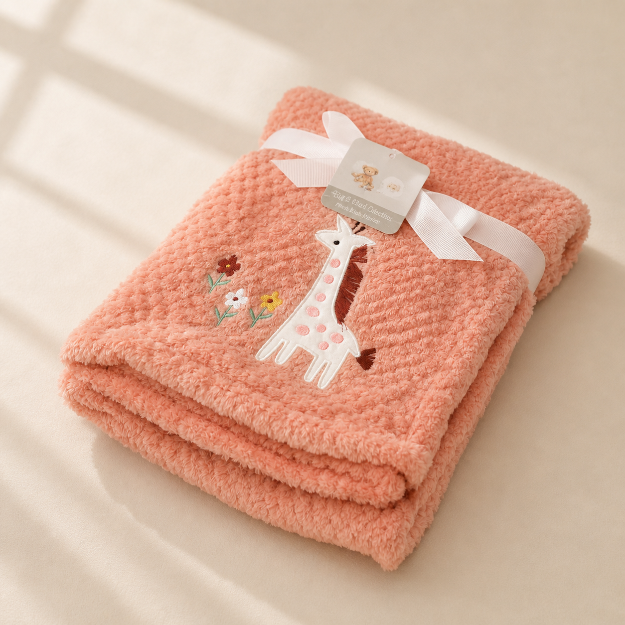 René Rofé® Super Soft Popcorn Plush Baby Blanket