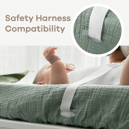 Muslin Fitted Changing Pad Cover, 2 Pack by Comfy Cubs