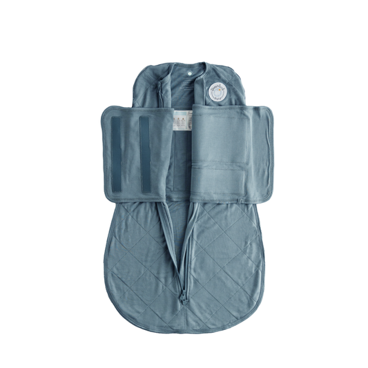 Bamboo Classic Swaddle (Non-weighted) - Ocean Blue