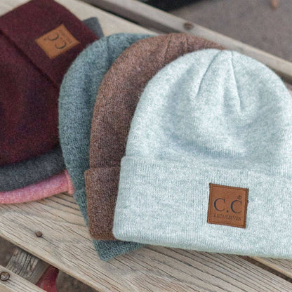 CC Beanie Heather Knit Basic - ADULT