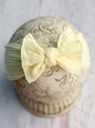 Cable Knit Bow Headbands