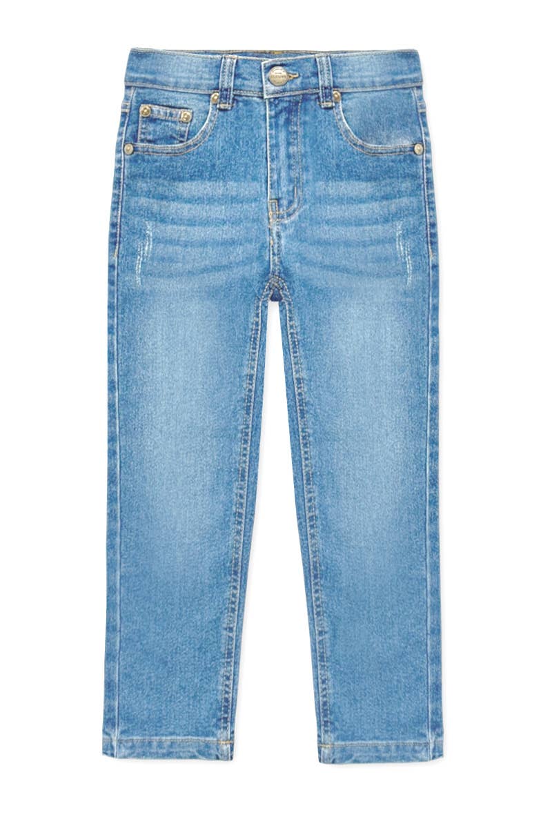 Boy's Basic Fit Jean - Light Denim
