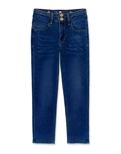 Toddlers Basic Fit Jeans w/ Glitter Buttons