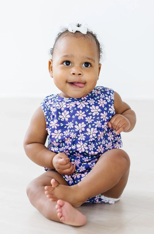 Botanical Beauty Pom Pom Romper