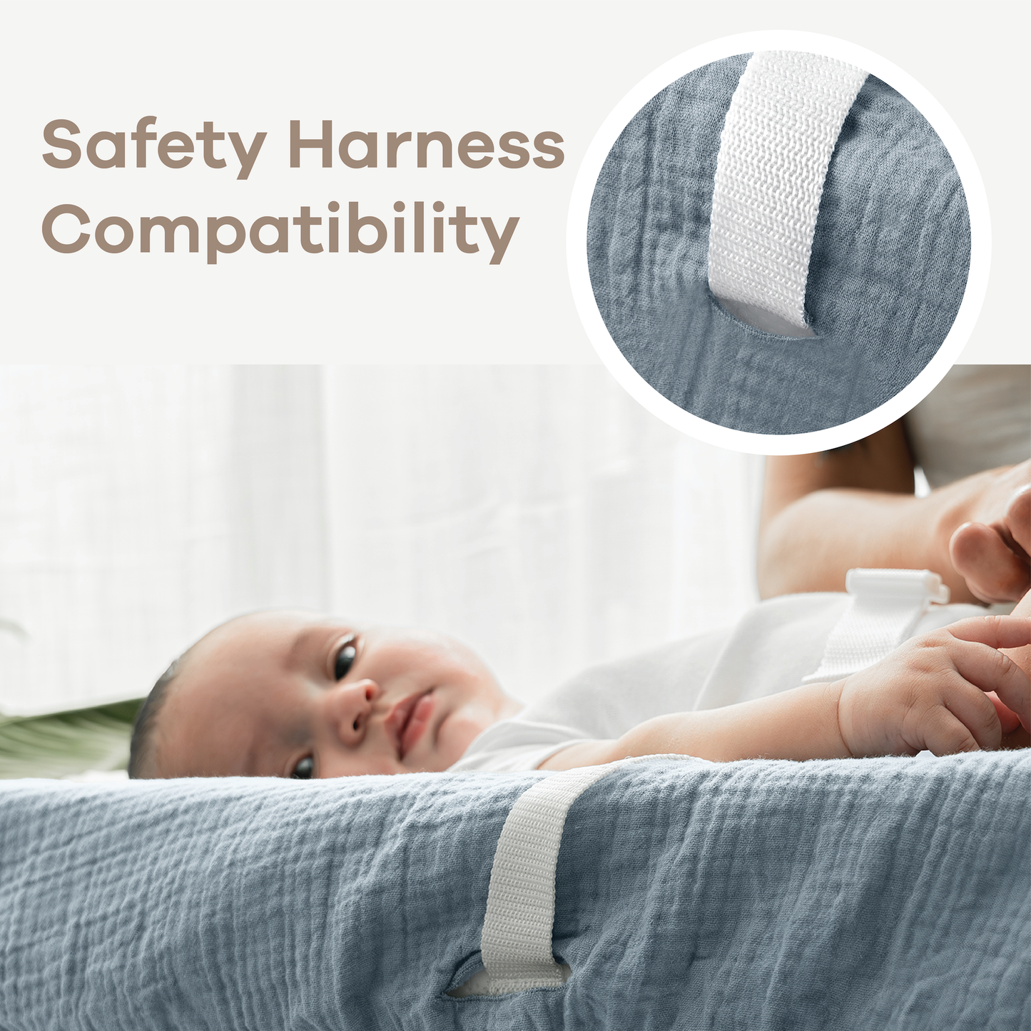 Muslin Fitted Changing Pad Cover, 2 Pack by Comfy Cubs