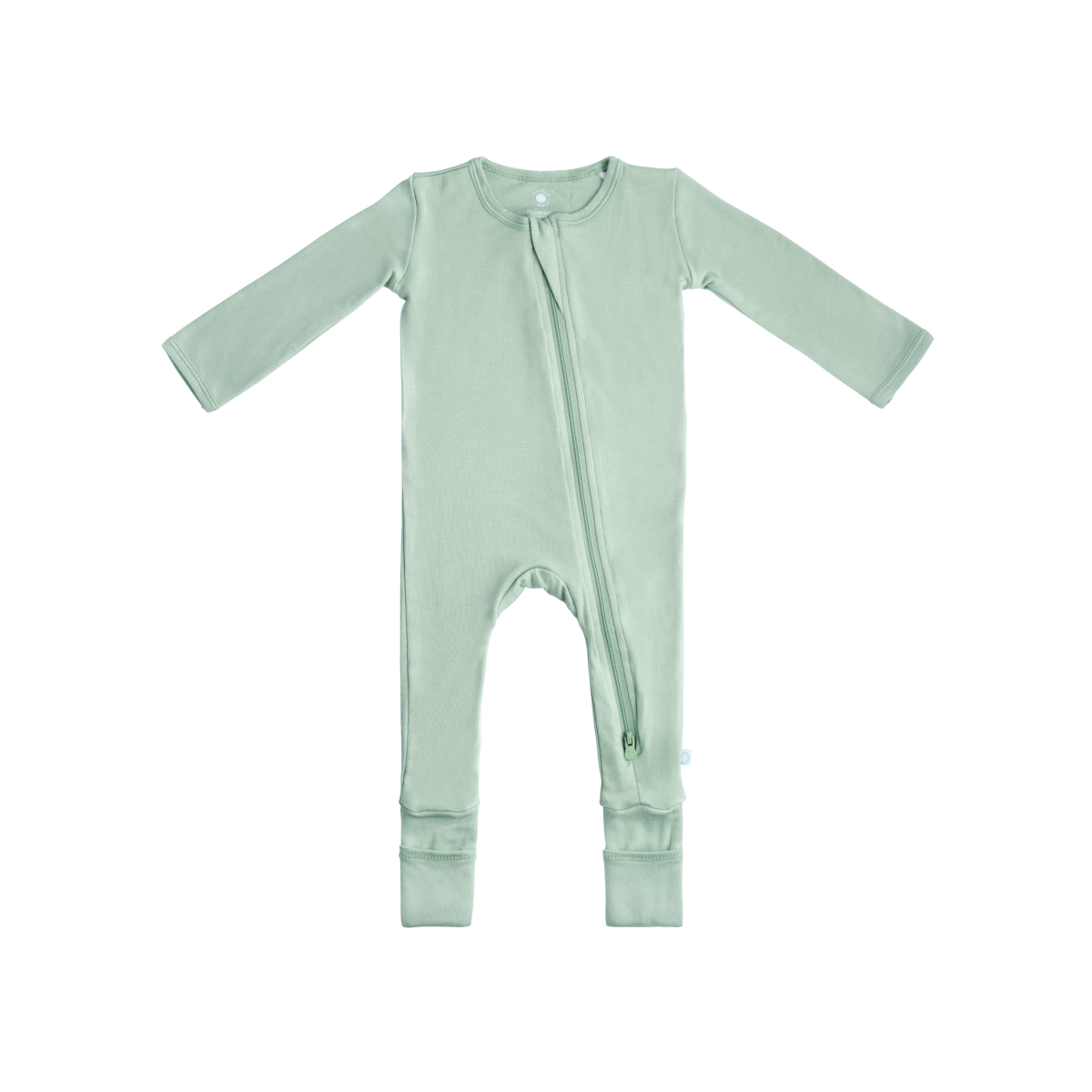 Baby Bamboo Pajamas w/ DreamCuffs® - Sage Green