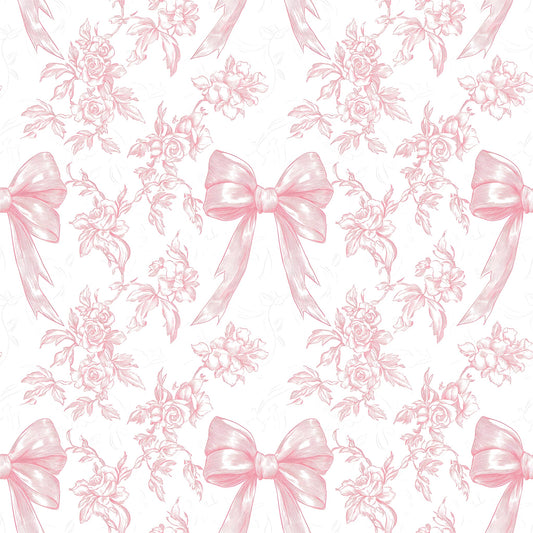 Pink Vintage French Fairytale - Romper