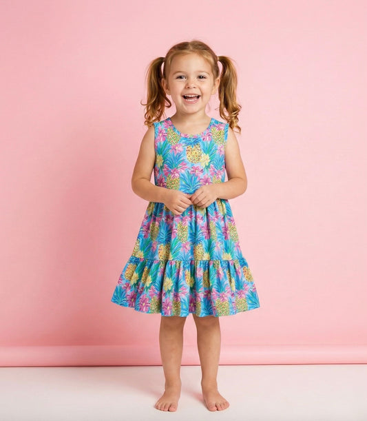 Preppy Pineapple - Dress