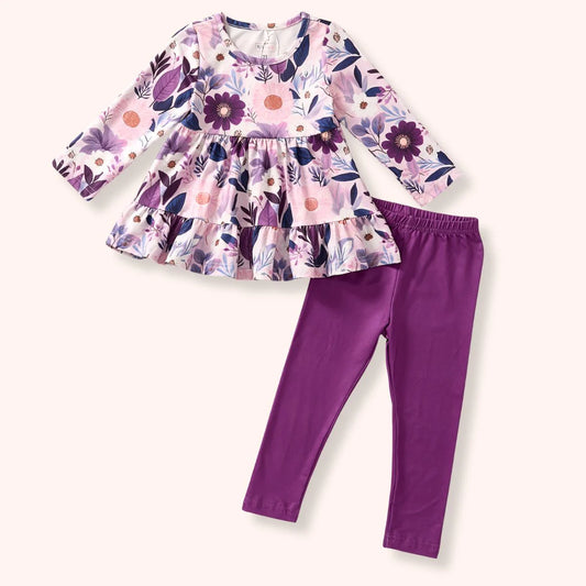 Jeweled Petals - Pants Set