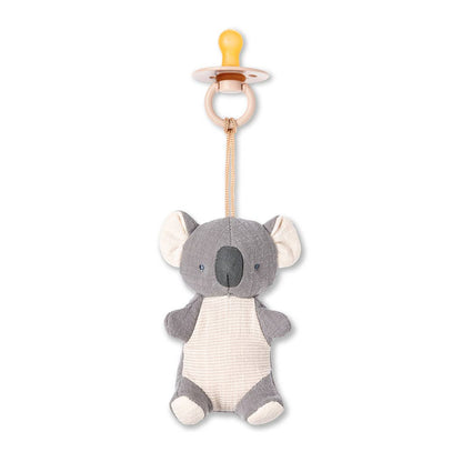 Bitzy Pal Natural Rubber Pacifier & Plush