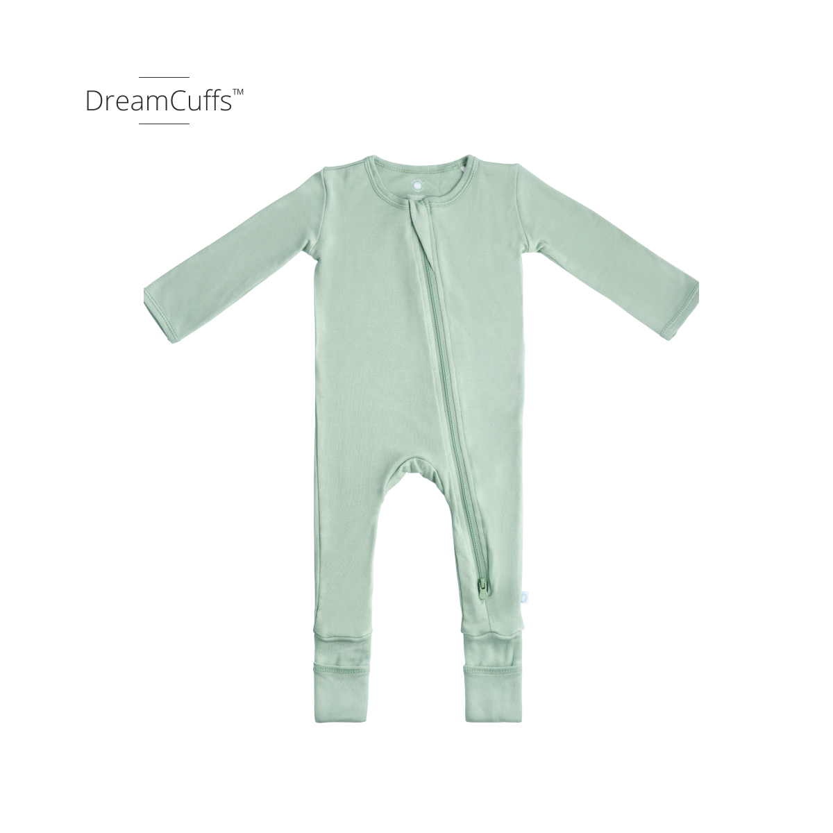 Baby Bamboo Pajamas w/ DreamCuffs™ - Dusty Rose