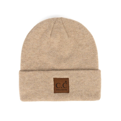 CC Beanie Heather Knit Basic - ADULT