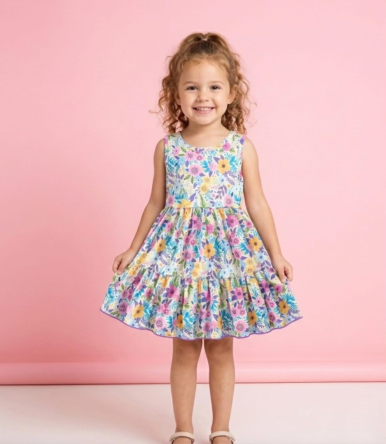 Sunlit Petals - Dress