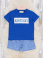 Kentucky Smocked Gingham Outfit
