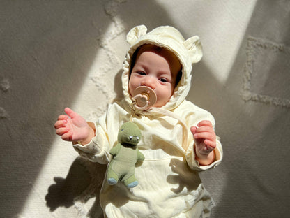 Bitzy Pal Natural Rubber Pacifier & Plush