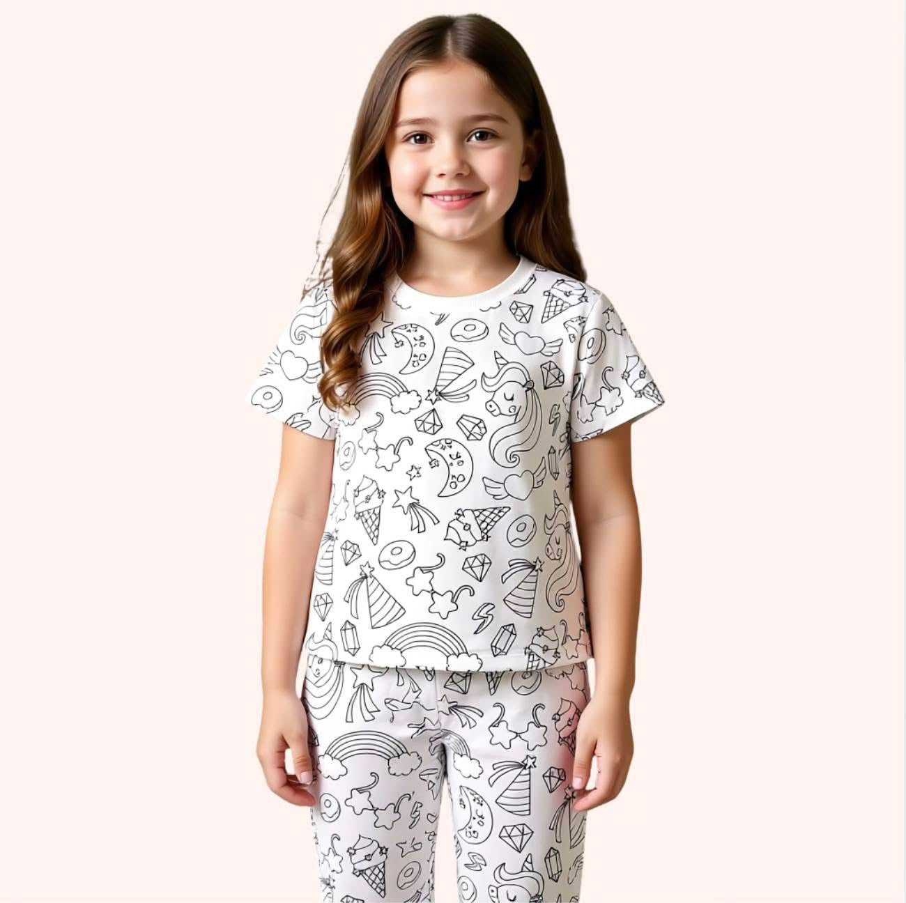 Whimsical Wonderland - Color Me Loungewear Set