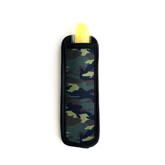 Neoprene Popsicle Holder Camo Freezie Koozie