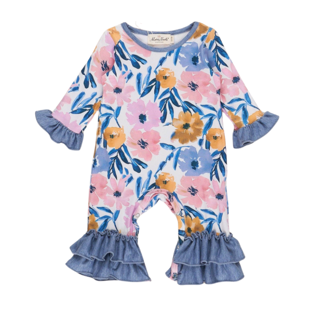 Magnolia Run Ruffle Romper