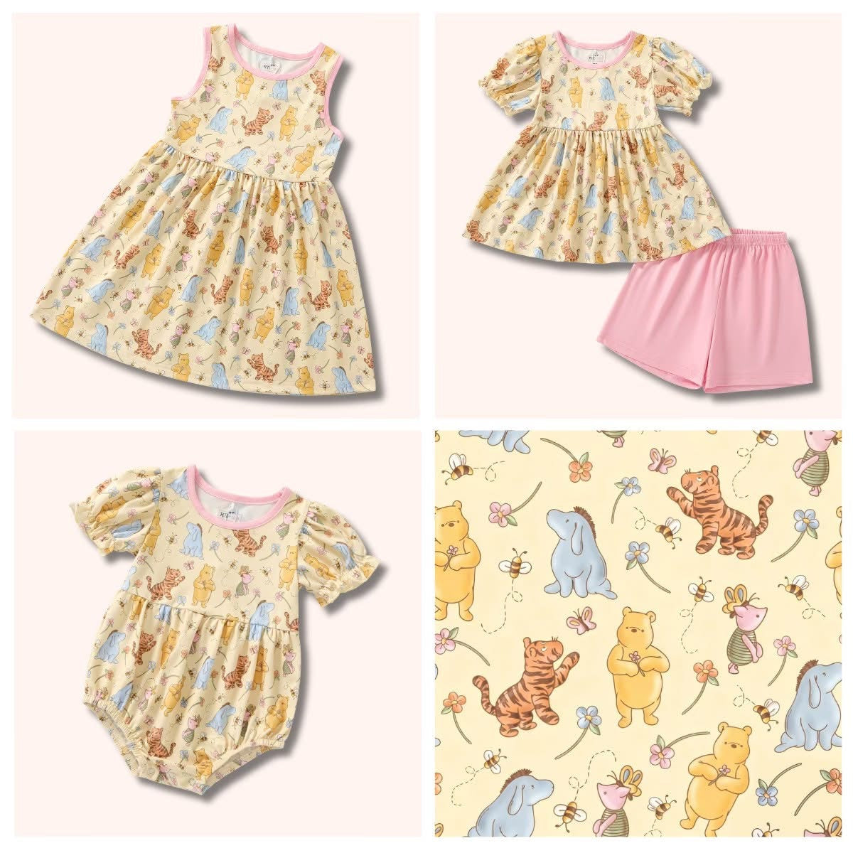 Hunnybees - Girl Romper