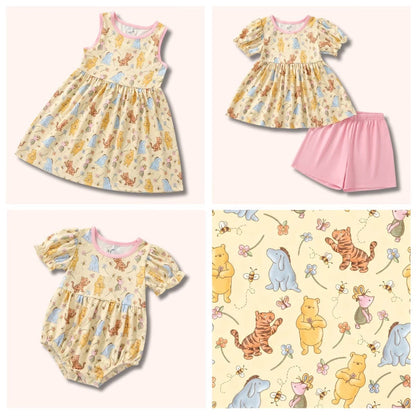 Hunnybees - Girl Romper