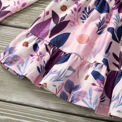 Jeweled Petals - Pants Set