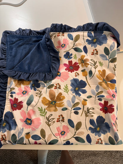 Wildflower Wonder - Minky Blanket