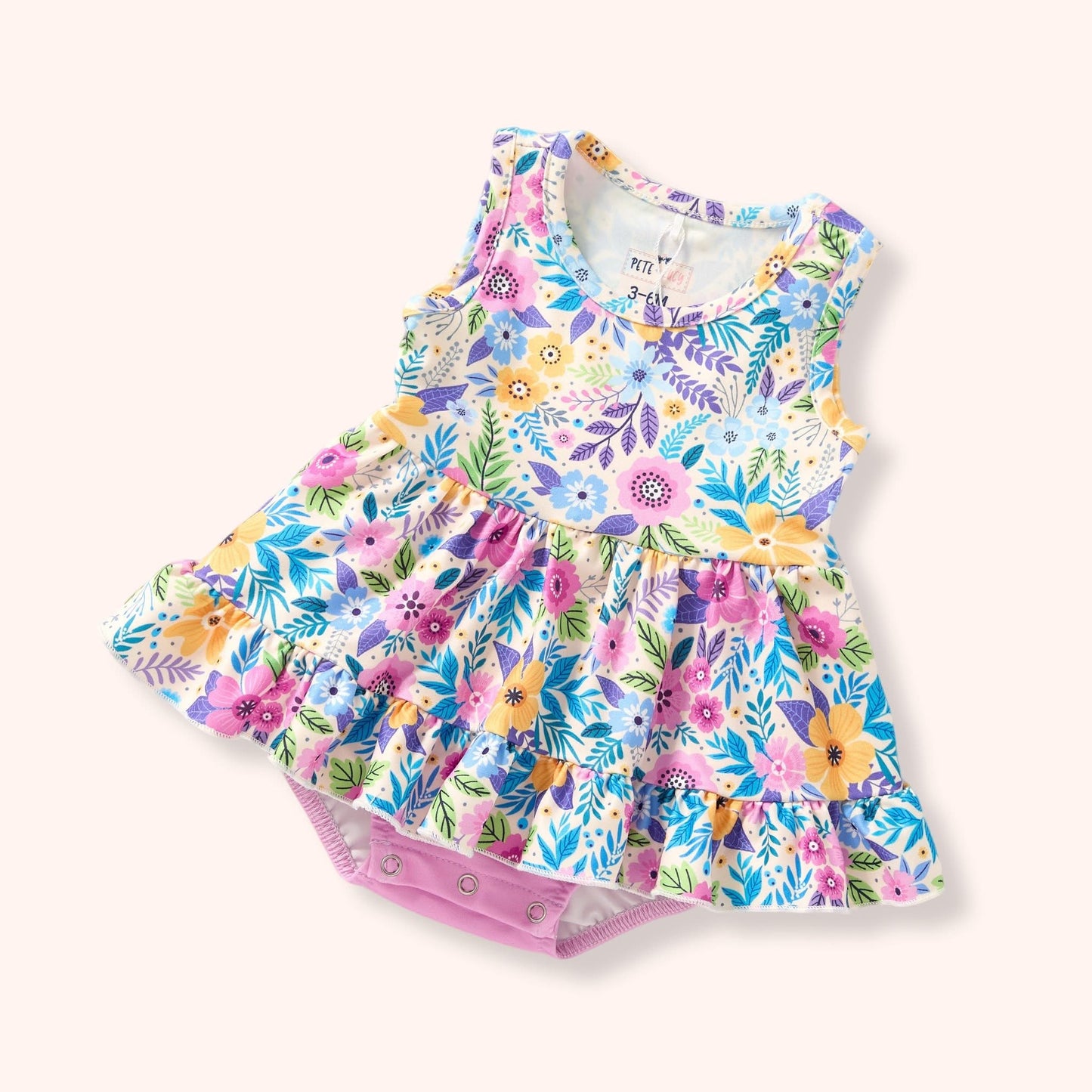 Sunlit Petals - Romper