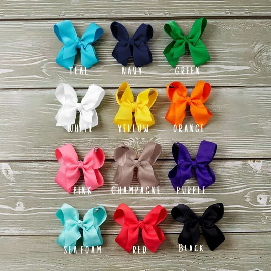 Classic Bow Clip (7 inch)
