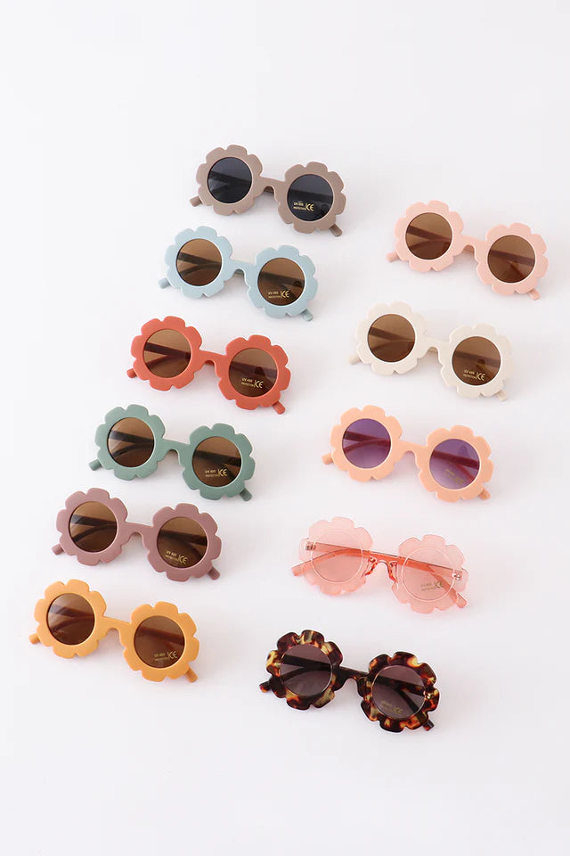 Retro Flower Sunglasses