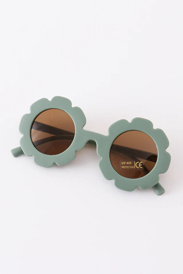 Retro Flower Sunglasses