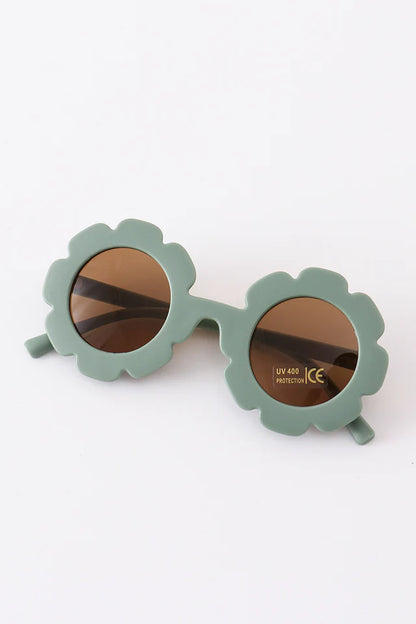 Retro Flower Sunglasses