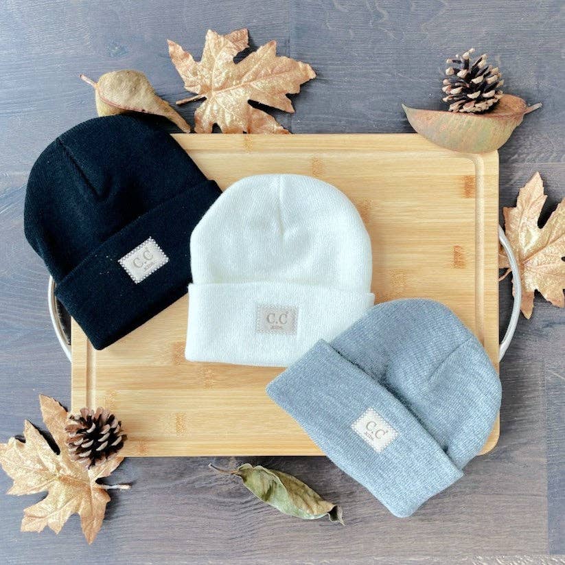 CC Kids Classic Ribbed Beanie