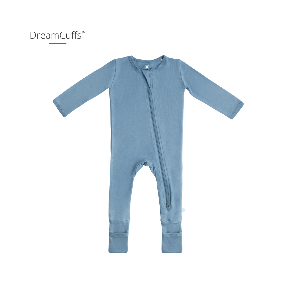 Baby Bamboo Pajamas w/ DreamCuffs™ - Dusty Rose