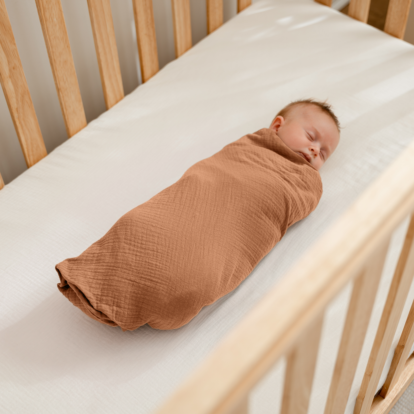 Muslin Swaddle Blankets Pack of 3 by Comfy Cubs