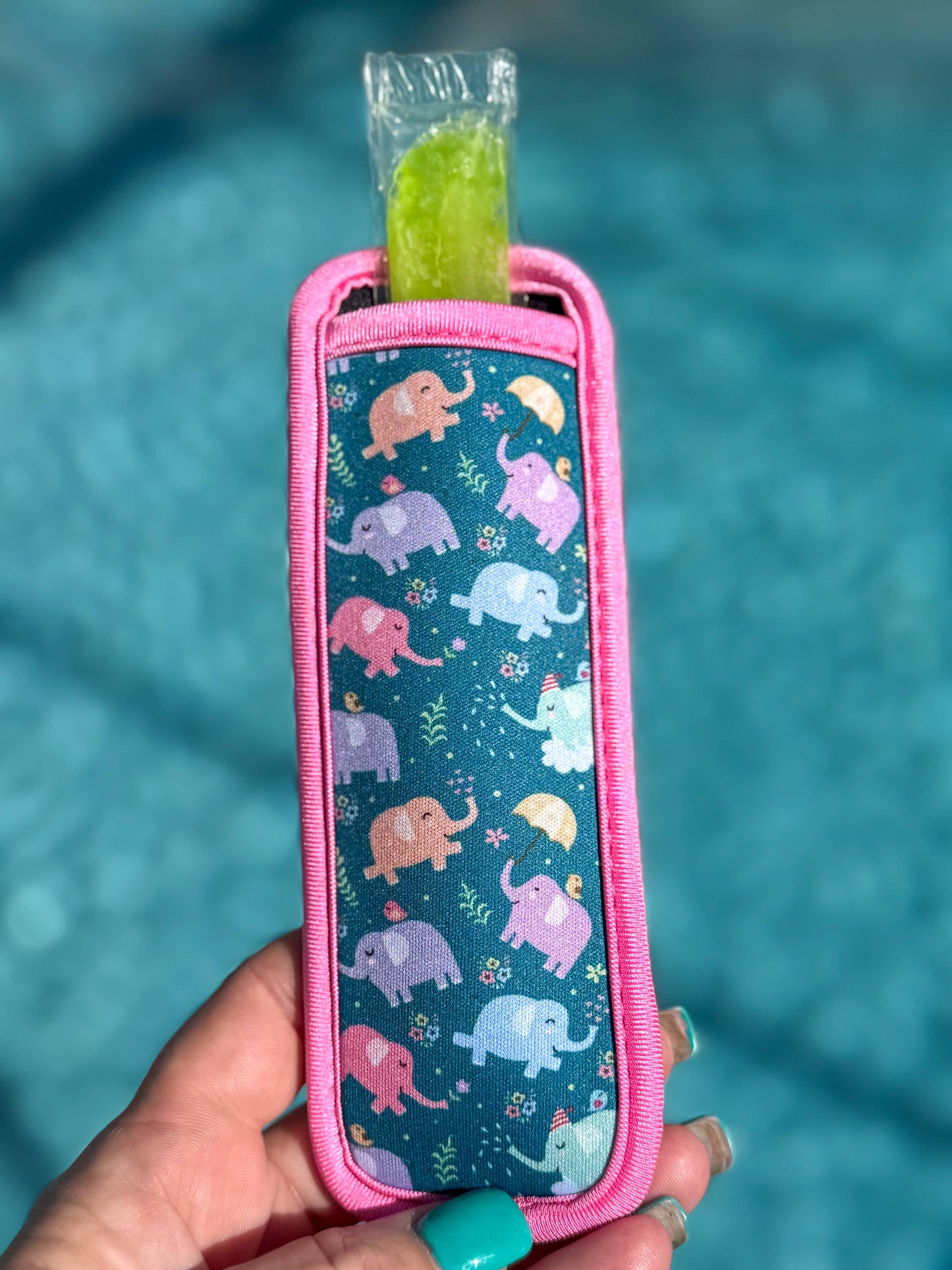 Neoprene Popsicle Holder "Elephant"