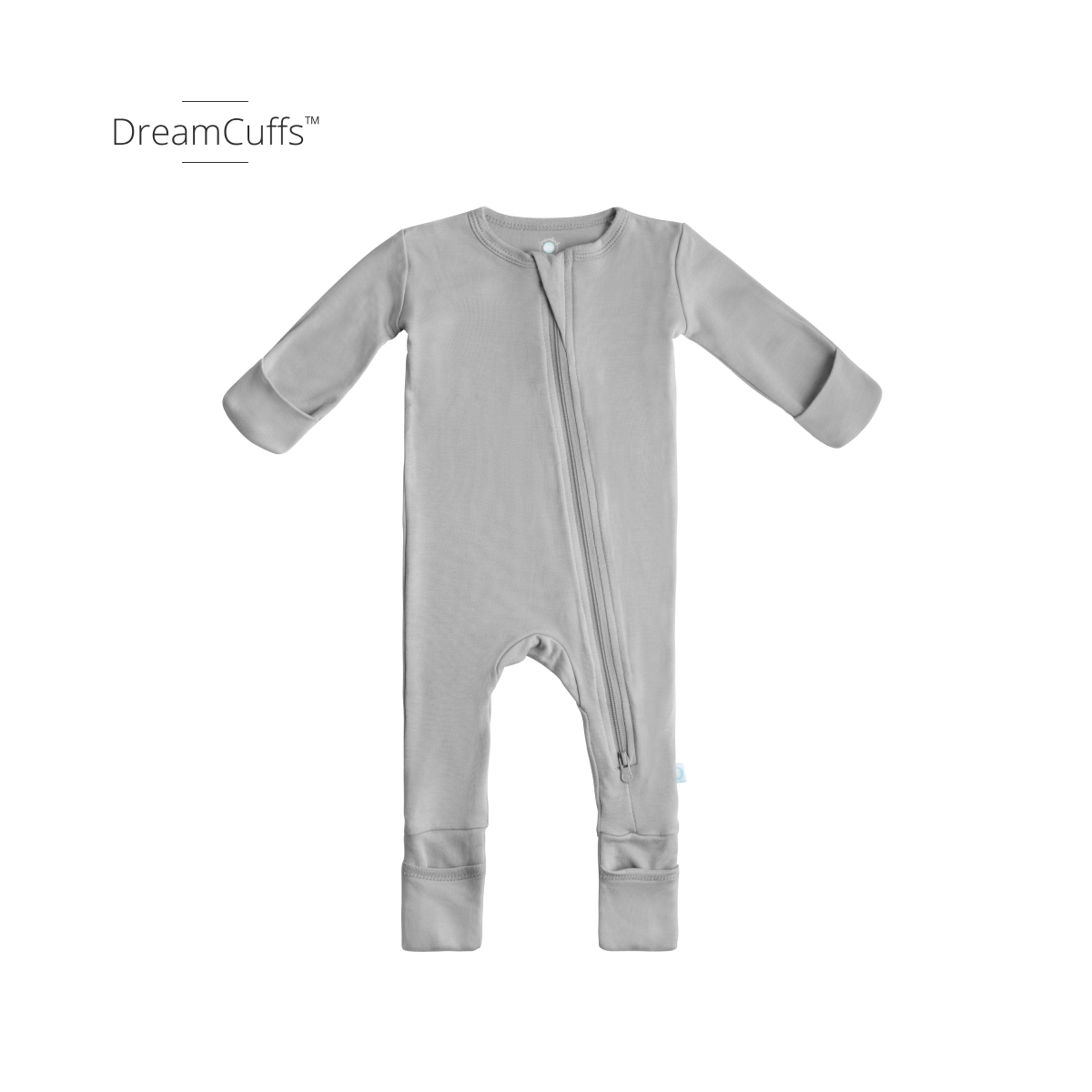 Baby Bamboo Pajamas w/ DreamCuffs™ - Dusty Rose