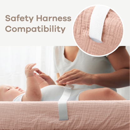 Muslin Fitted Changing Pad Cover, 2 Pack by Comfy Cubs