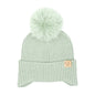 Kid's CC Double Pom Beanie with Ear Flaps